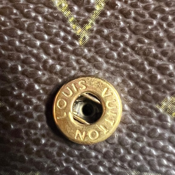 Louis Vuitton Monogram Canvas Tresor Wallet Vintage Brown Made in USA - Picture 4 of 13